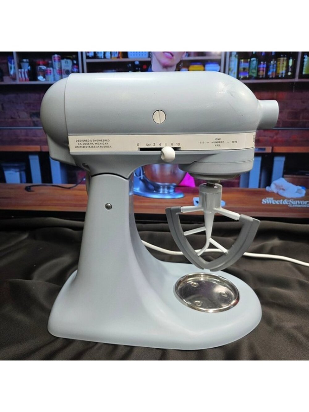 KitchenAid Artisan 100th Anniversary Tilt-Head Stand Mixer (Misty Blue) - Works